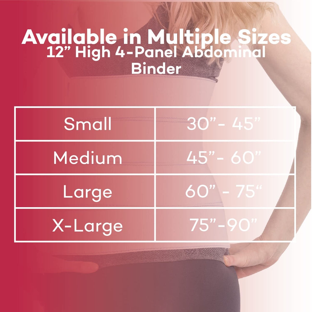 Dealmed Abdominal Binder Compression Wrap for Core Support, Waist 45–60 in

