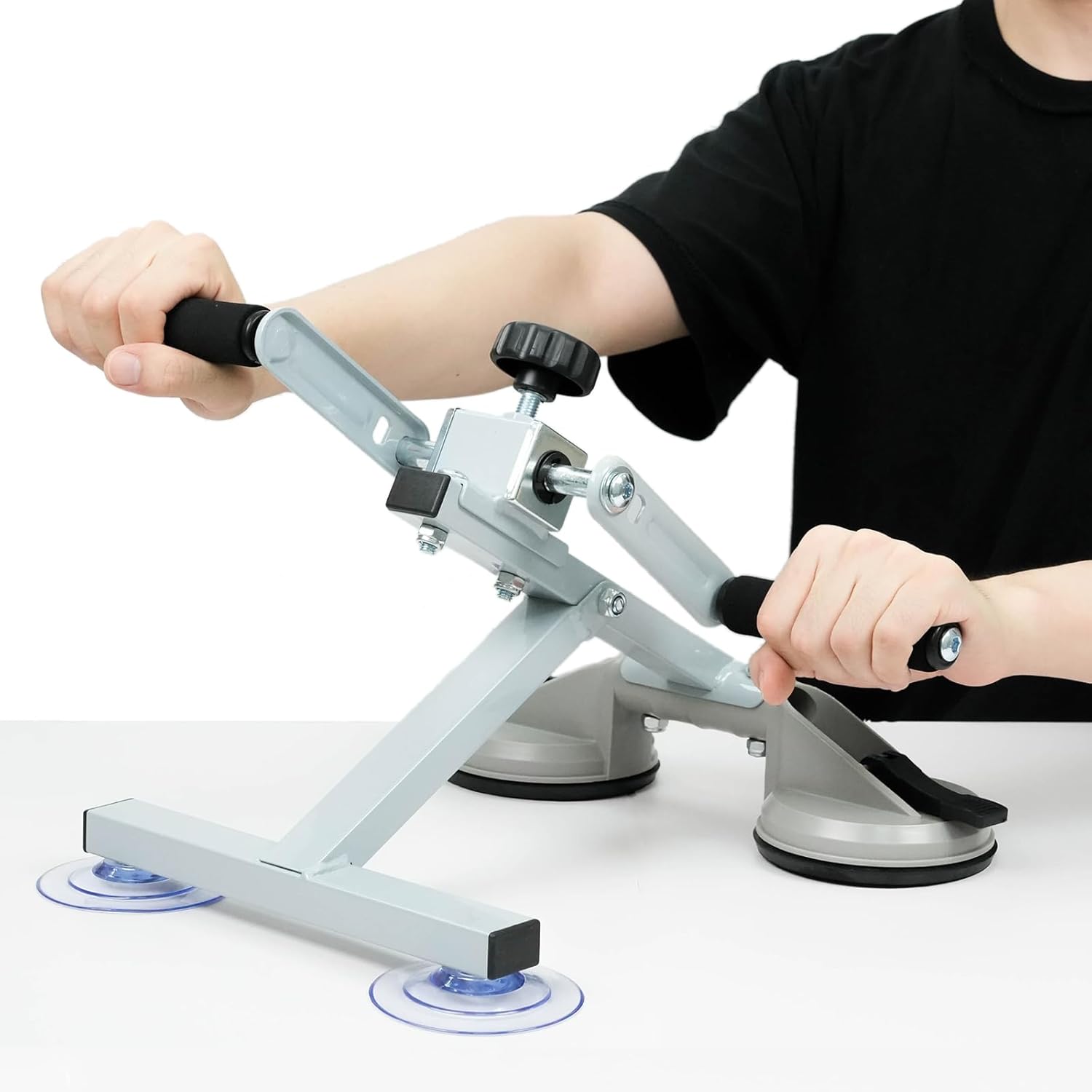 Arm Bike for Physical Therapy Tabletop Hand Cycle Exerciser for Stroke Rehab

