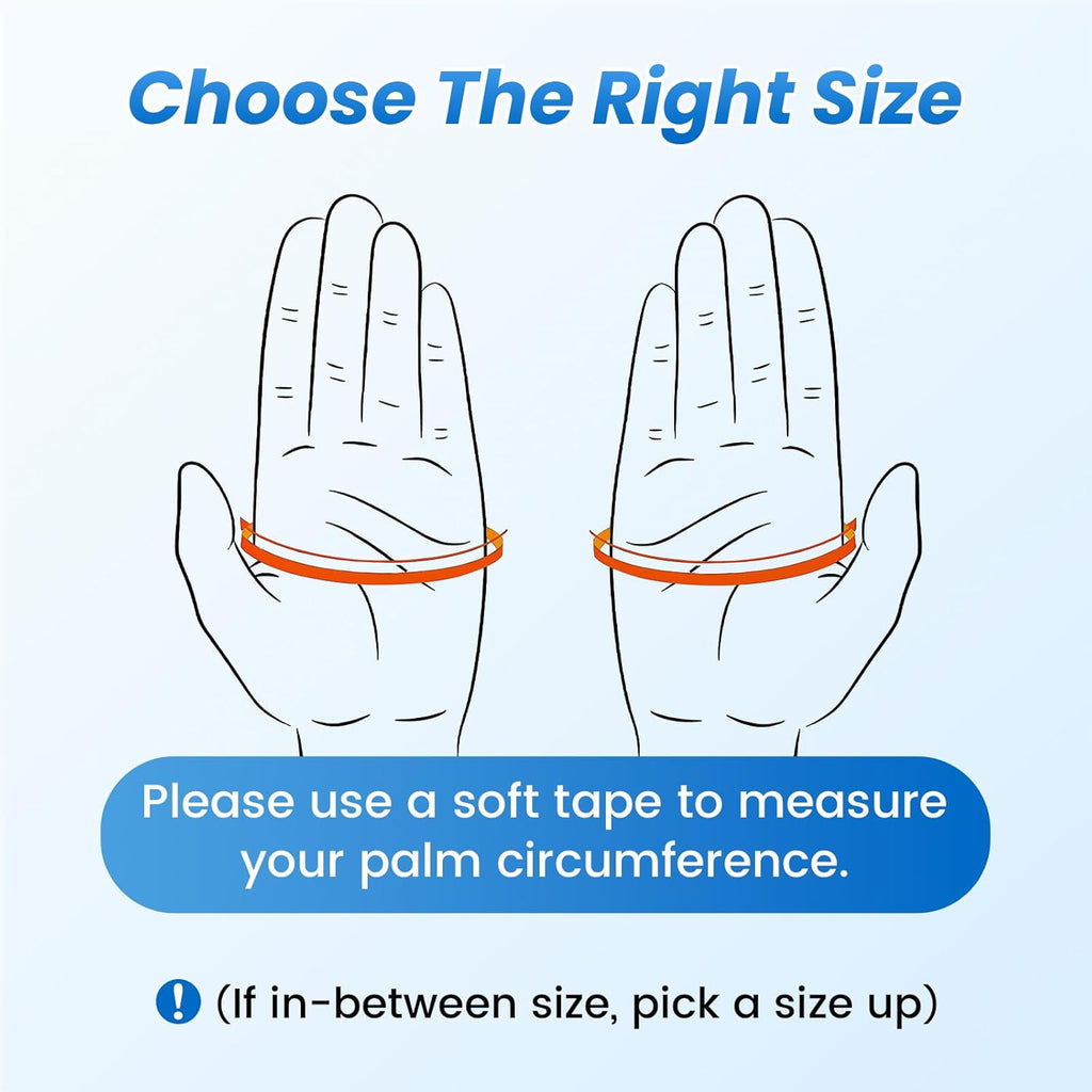 Velpeau CMC Thumb Brace, Flexible Rubber Thumb Splint for Arthritis Support


