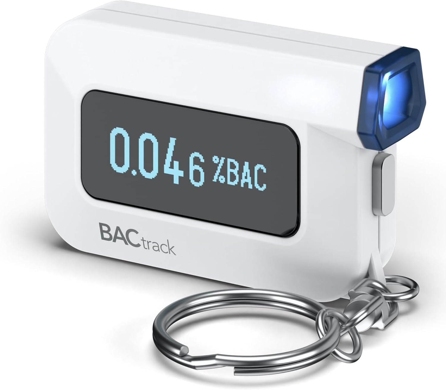 BACtrack C6 Keychain Breathalyzer Fuel Cell Sensor with Smartphone Connectivity

