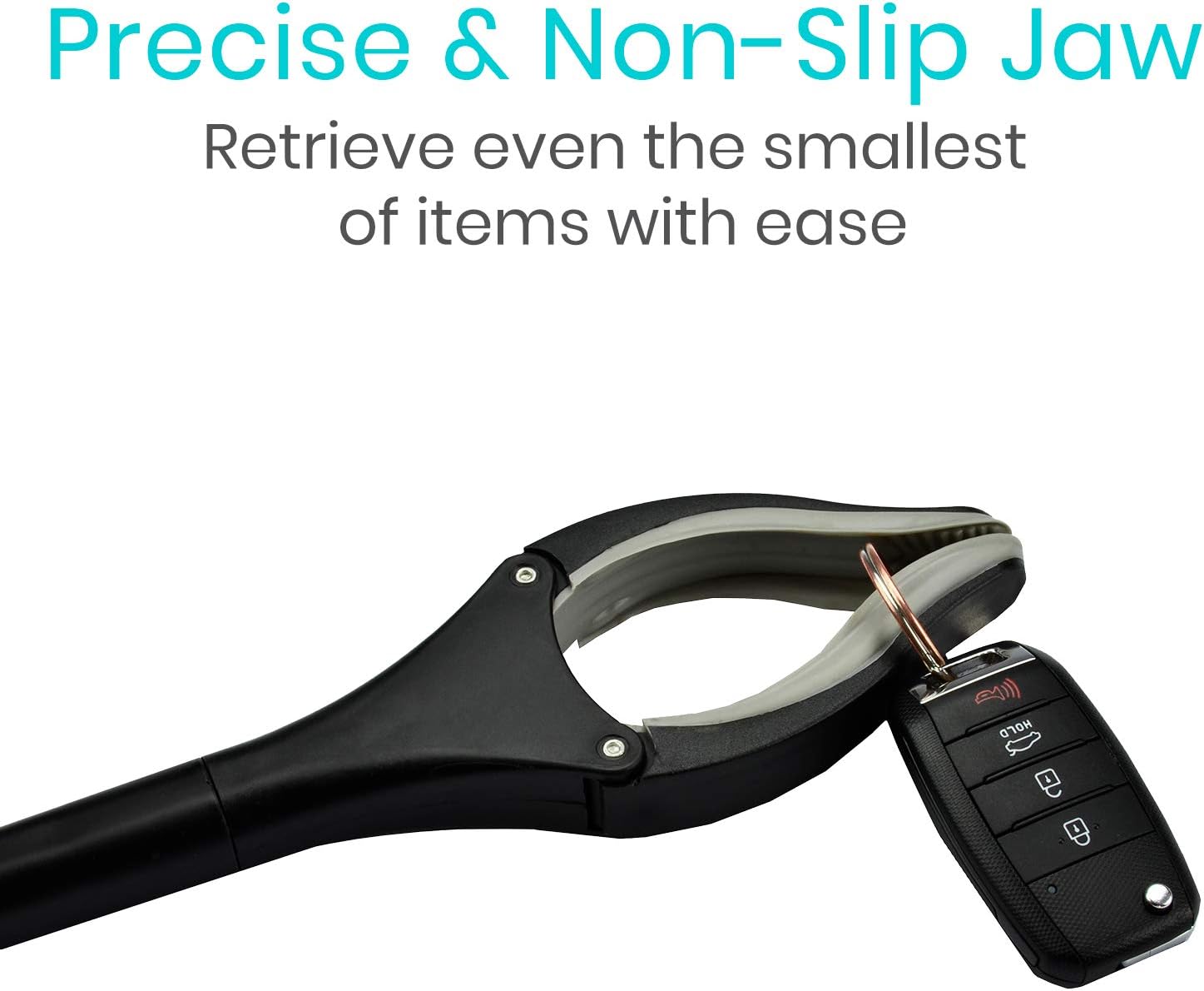 Vive Reacher Grabber Tool 32 in Extra Long Pickup Aid Rotating Grip Arm

