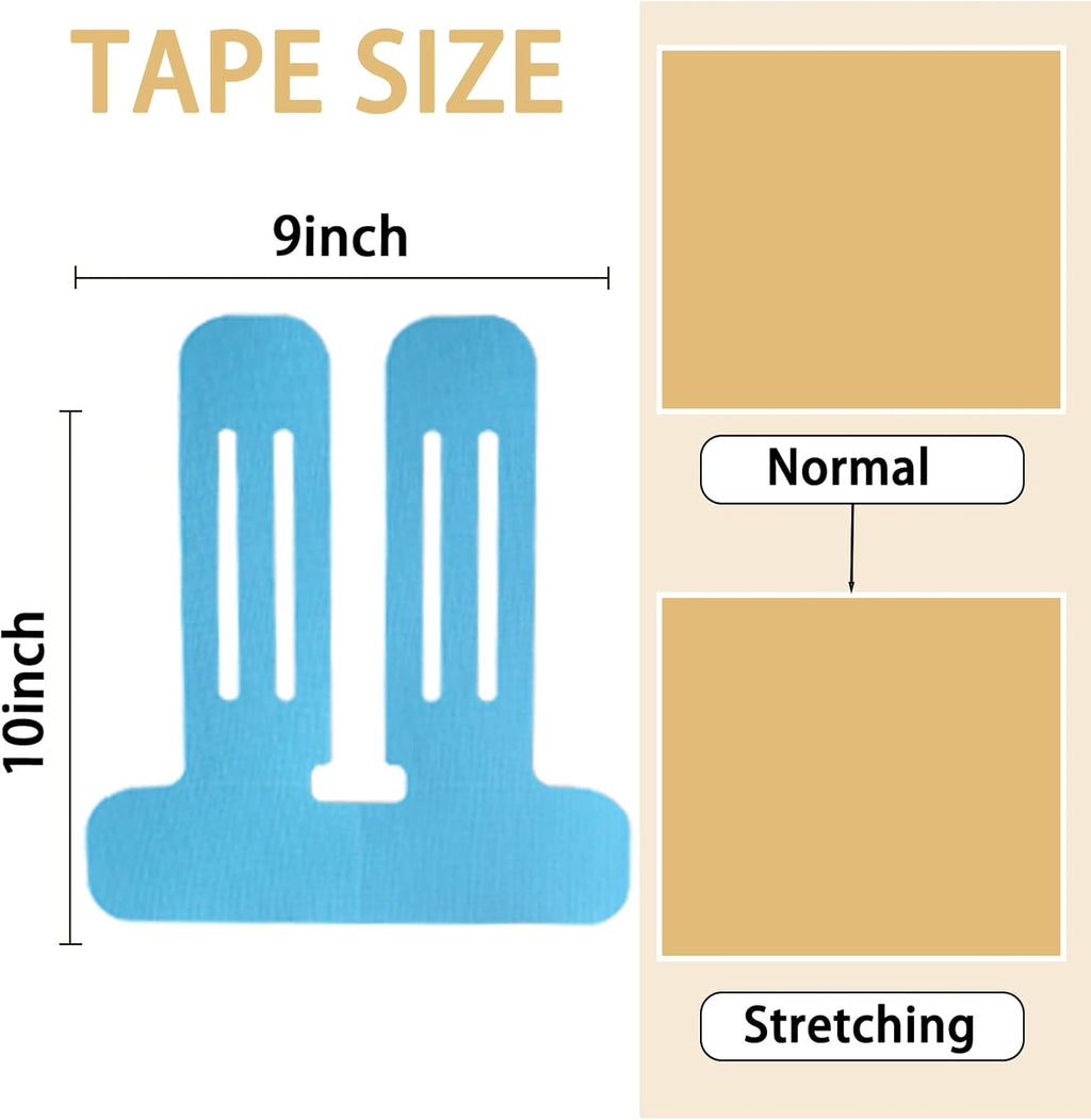 IEADEN Precut Kinesiology Tape for Knees, Knee Support and Stability, Waterproof

