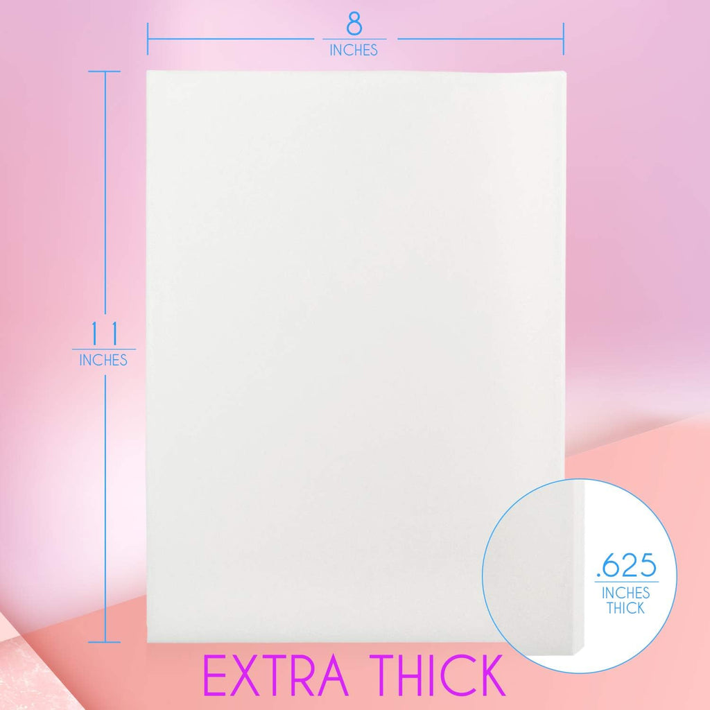 IMPRESA Extra Thick Surgical Foam Pads for Post-Surgery Compression Garments

