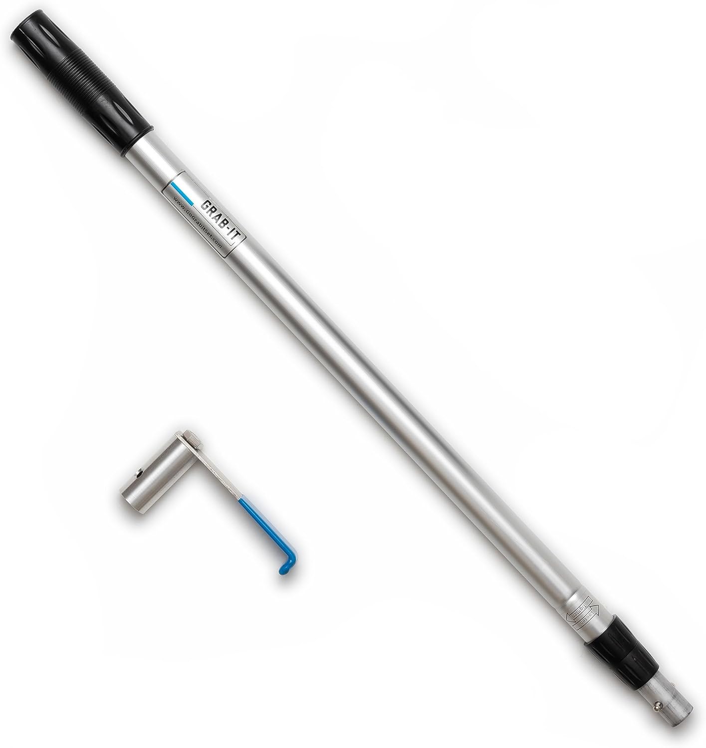 GRAB-IT 6 ft Truck Cargo Retriever Heavy-Duty Grabber Reach Tool, 110 lb Pull

