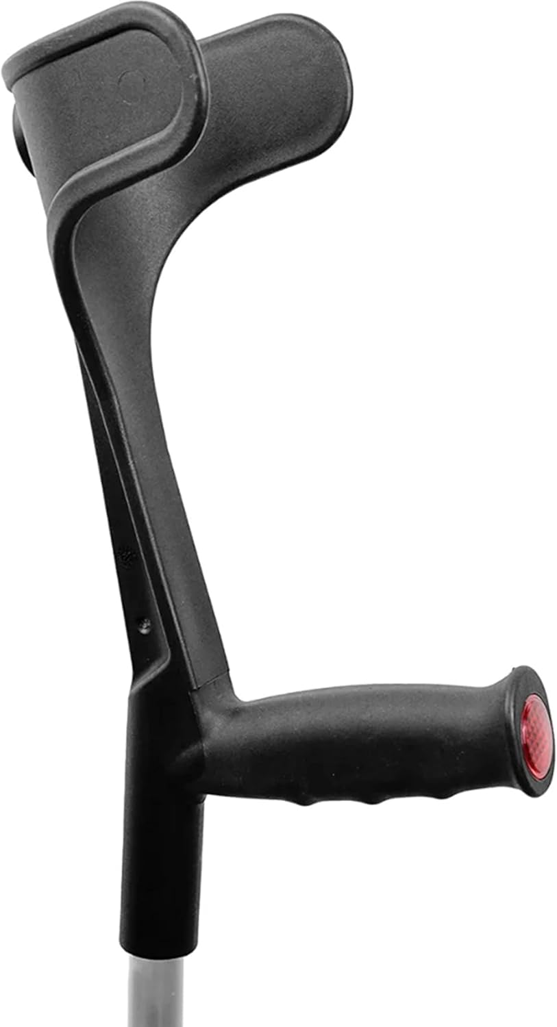 PEPE Mobility Adjustable Forearm Crutches for Adults, Open Cuff, Lightweight Aluminum

