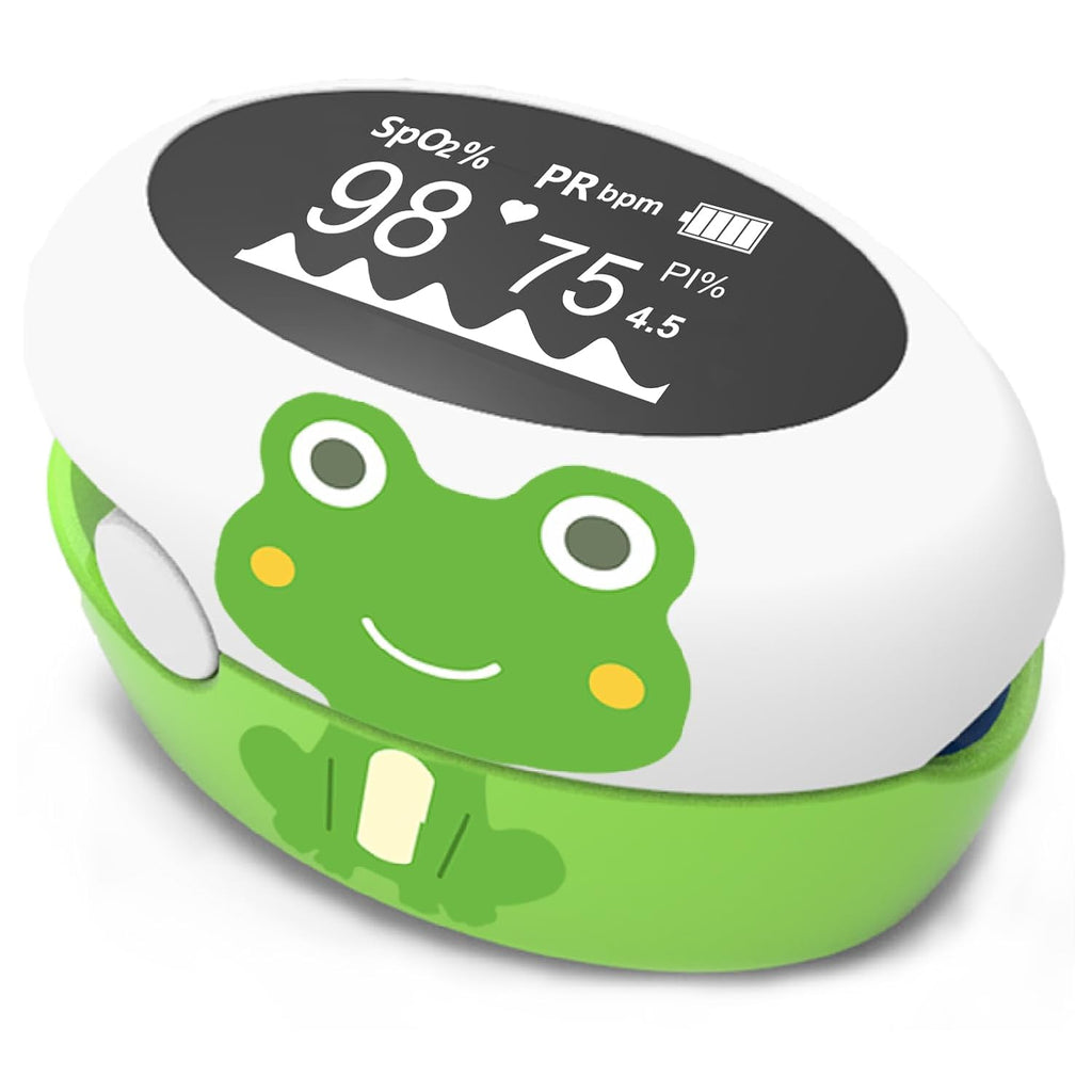 Pepultech Fingertip Pulse Oximeter, Rechargeable Blood Oxygen & Pulse Monitor OLED

