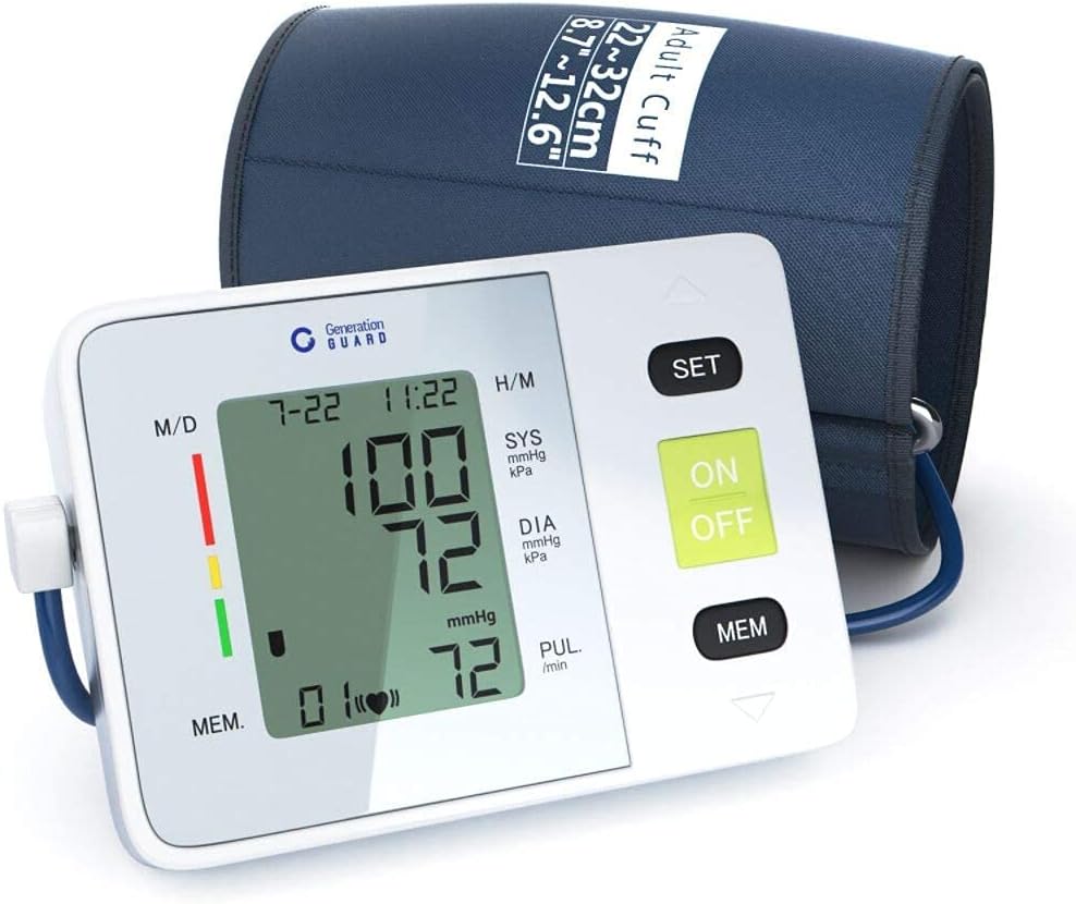 Generation Guard Electronic Upper Arm Blood Pressure Monitor GM-800A

