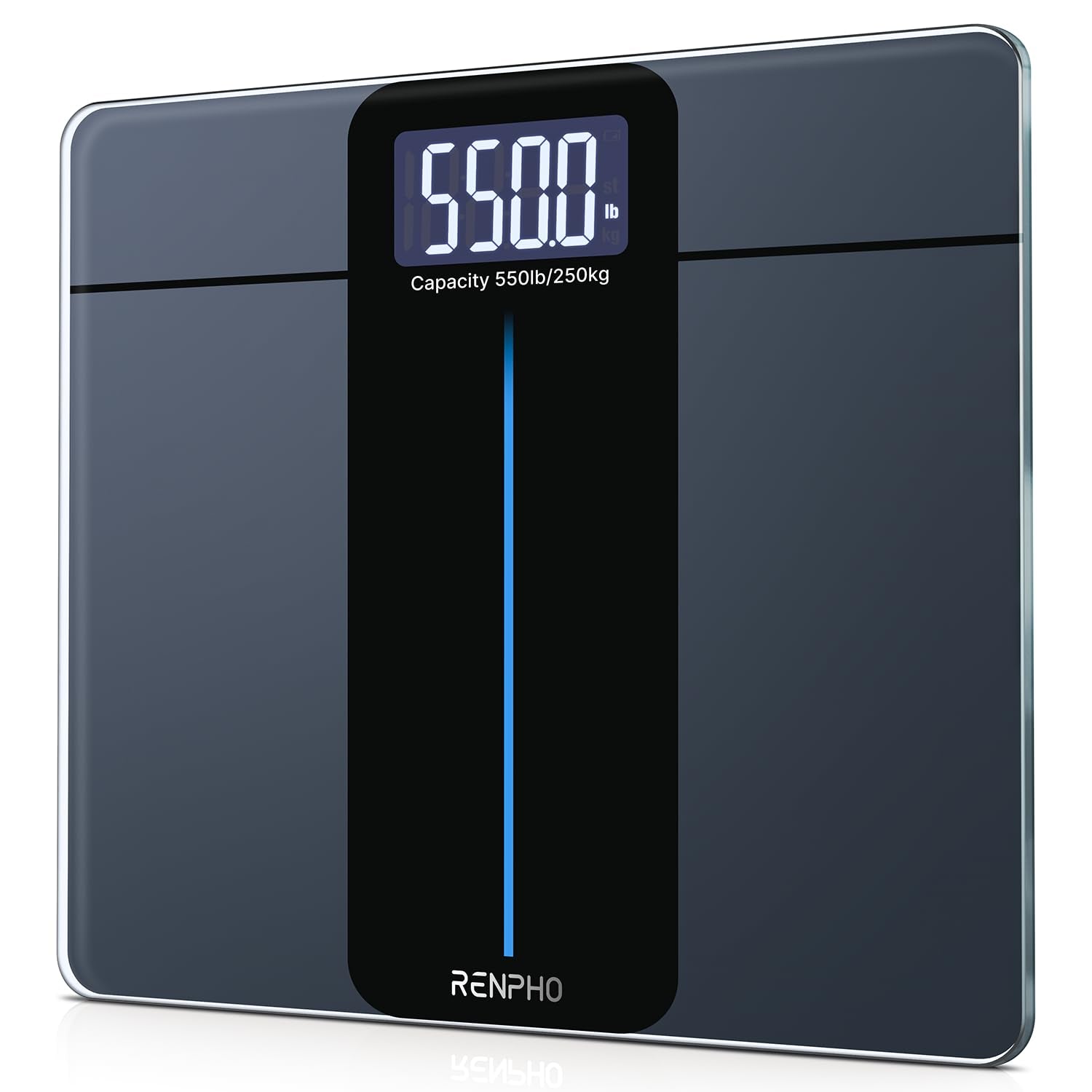 RENPHO Digital Bathroom Scale 550 lb Capacity Large LED Display

