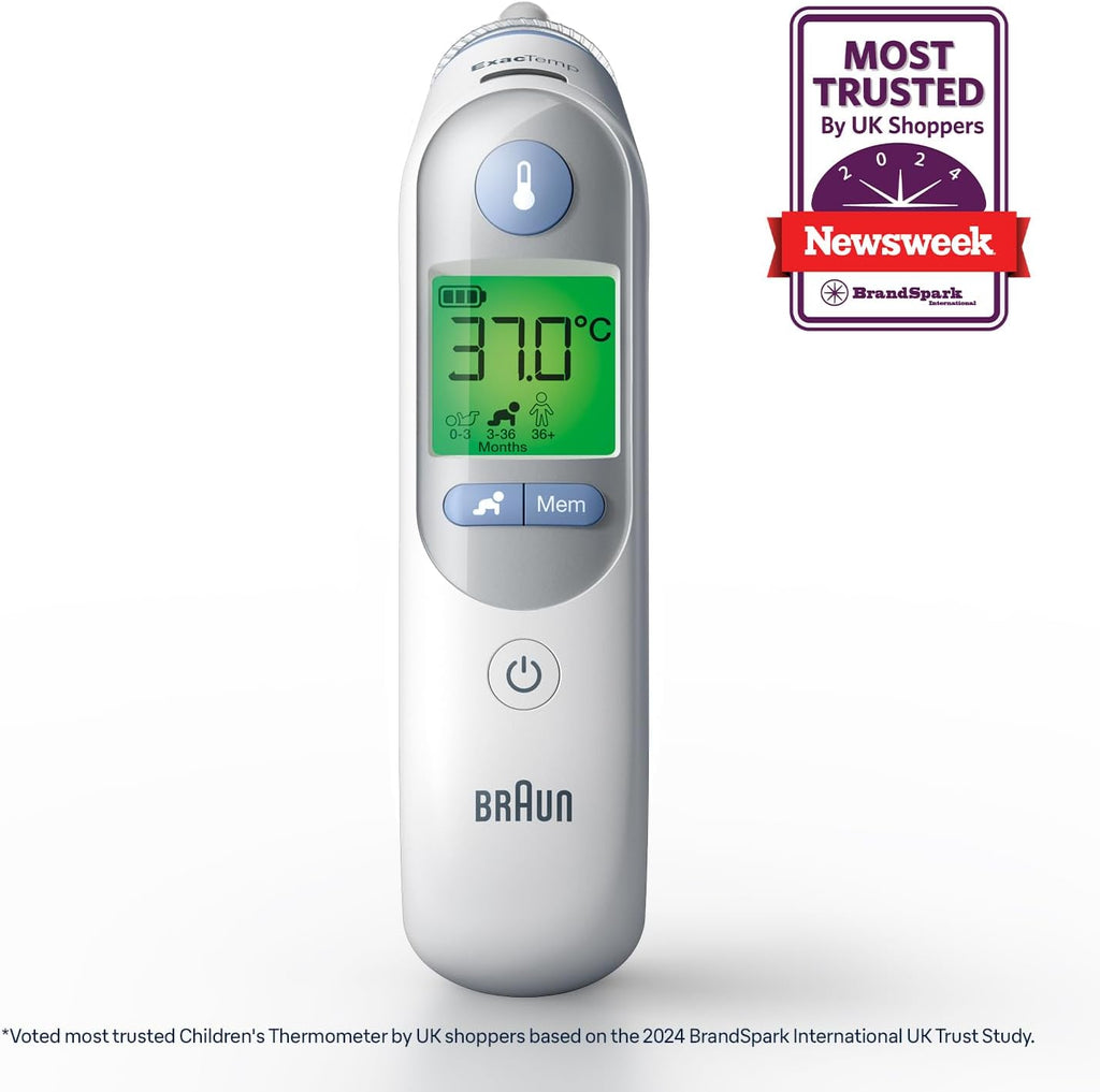 Braun ThermoScan 7 IRT6520 Thermometer with ThermoScan Lens Filters

