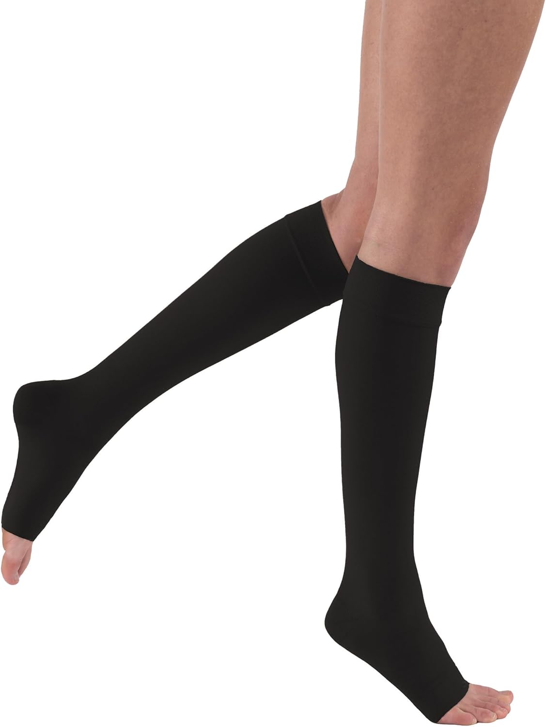JOBST Relief Knee High Graduated Compression Socks 15-20 mmHg Open Toe

