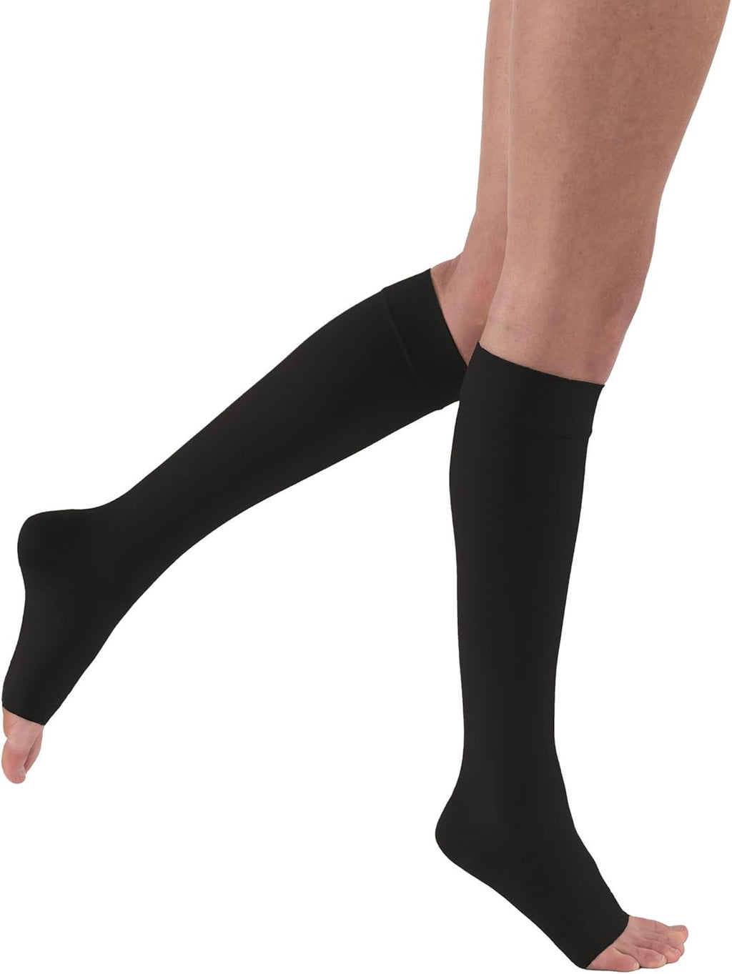 JOBST Relief Knee High Graduated Compression Socks 15-20 mmHg Open Toe

