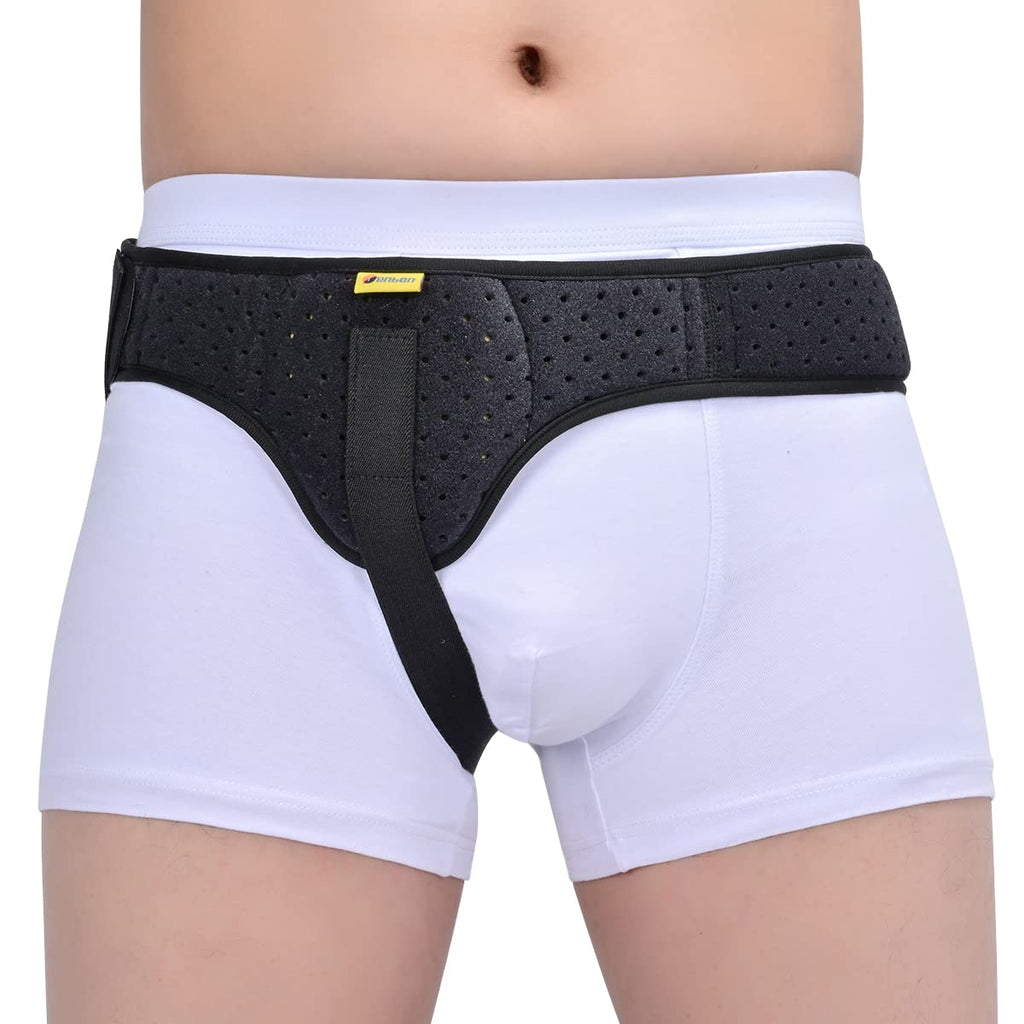 Tenbon Inguinal Hernia Belt Truss for Men and Women, Adjustable Groin Support

