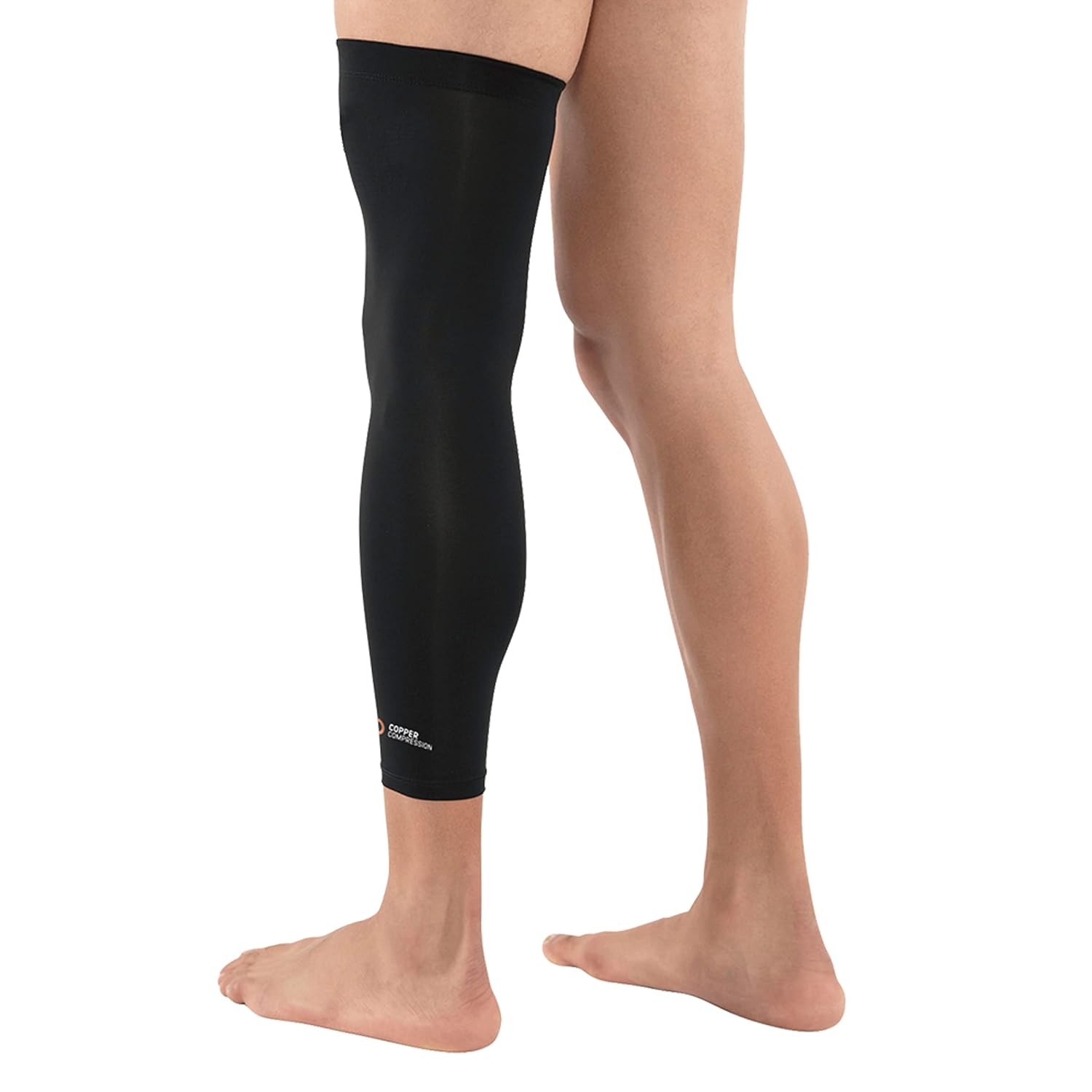 Copper Compression Leg Compression Sleeve with Copper Infused Knee Stabilizer Brace


