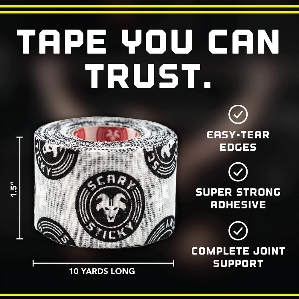 Goat Tape Scary Sticky Hook Grip Tape, Athletic Tape for Weightlifting & Cross Training

