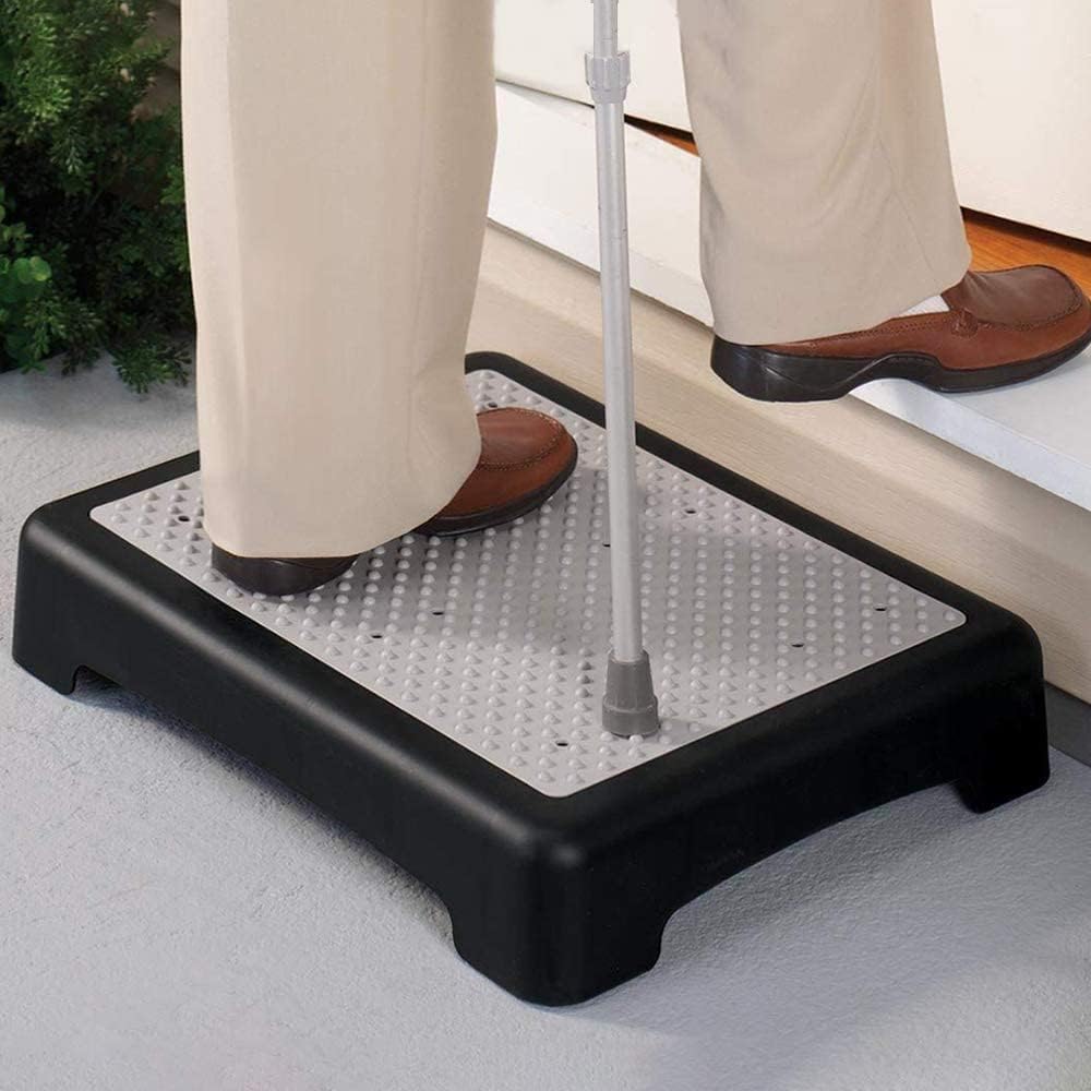 Wefaner Outdoor Step Stool for Adults Mobility Non-Slip Safety Bed Step

