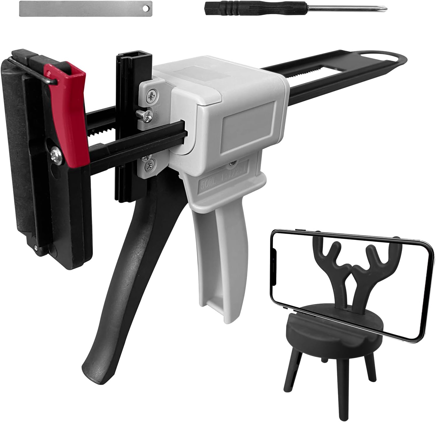 Manual Tube Squeezing Glue Gun Silicone Extruder for Toothpaste and Glue Tubes


