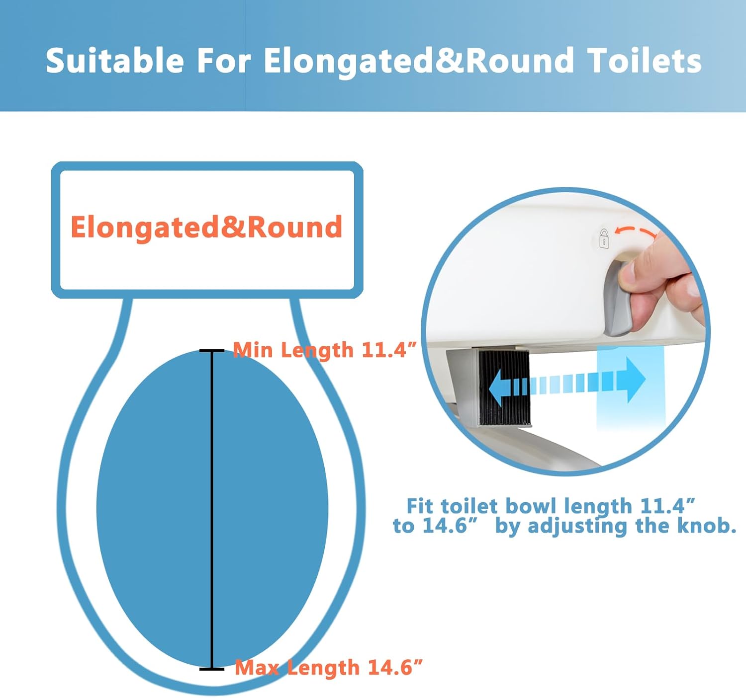 WeHwupe Raised Toilet Seat with Handles and Padded Arms for Elderly Safety

