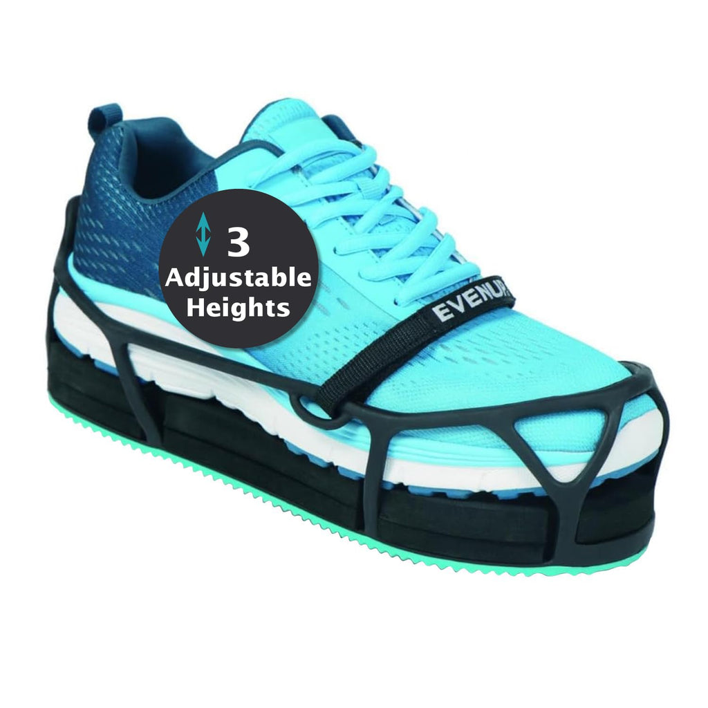 EVENup Shoe Lift for Walking Boot, Leg Length Discrepancy, Adjustable Heights


