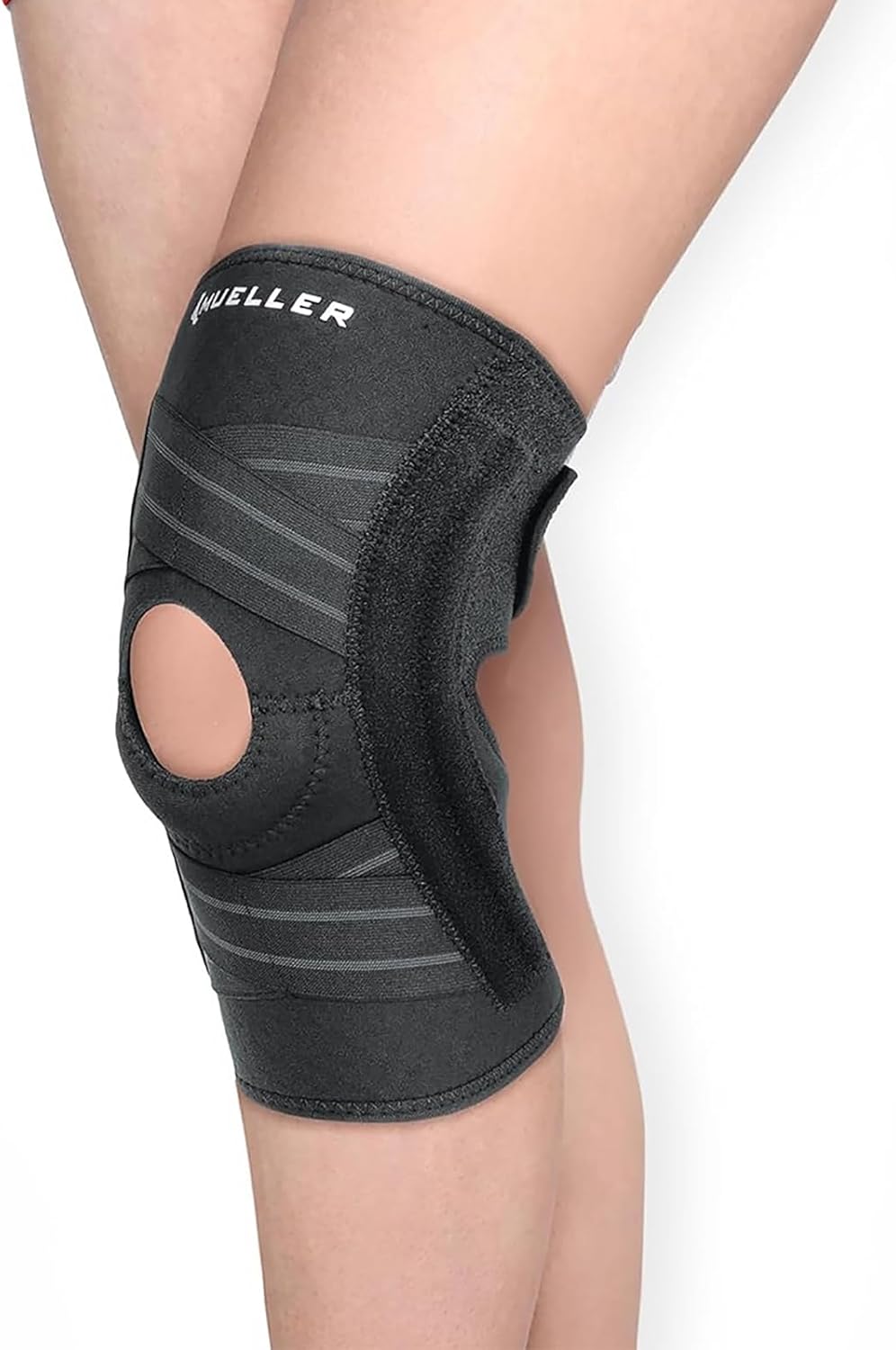 Mueller Sports Medicine Self-Adjusting Knee Brace, Compression Support for Pain Relief

