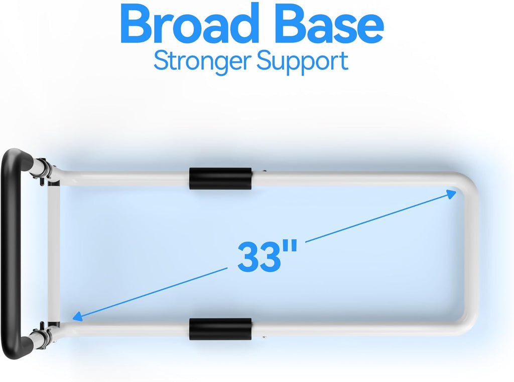 songsoso Adjustable Bed Rail for Seniors, Bedside Support for Elderly, 300 lb

