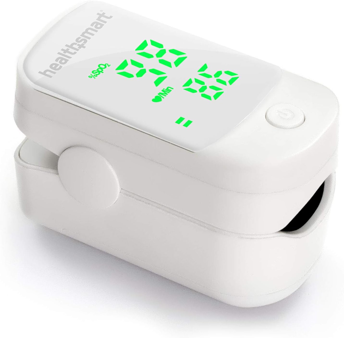 HealthSmart Fingertip Pulse Oximeter with LED Display SpO2 and Pulse Rate

