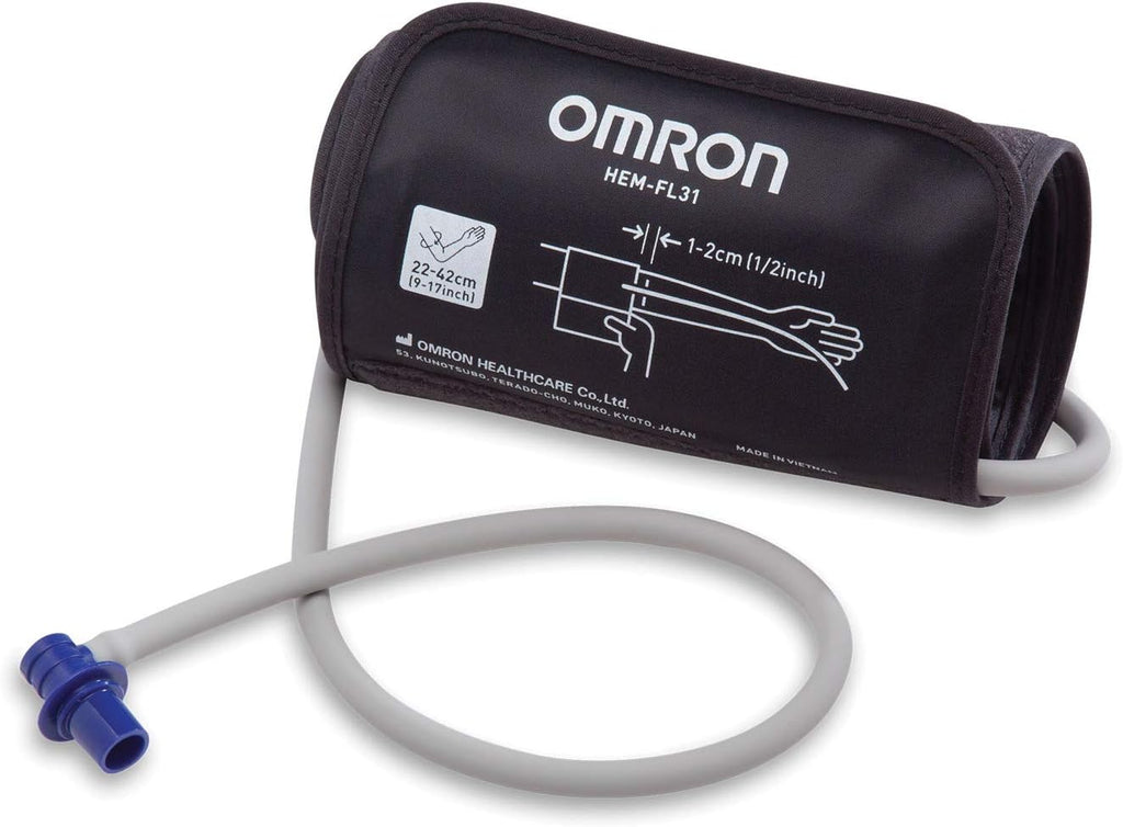 Omron Easy-Wrap ComFit Wide-Range Blood Pressure Cuff, Large 9–17 in

