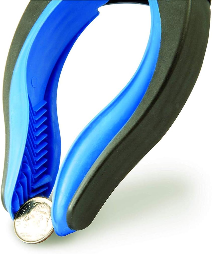 Ettore Grip'n Grab Multi-Purpose Grabber Pickup Tool with Rotating Rubber Grip Head

