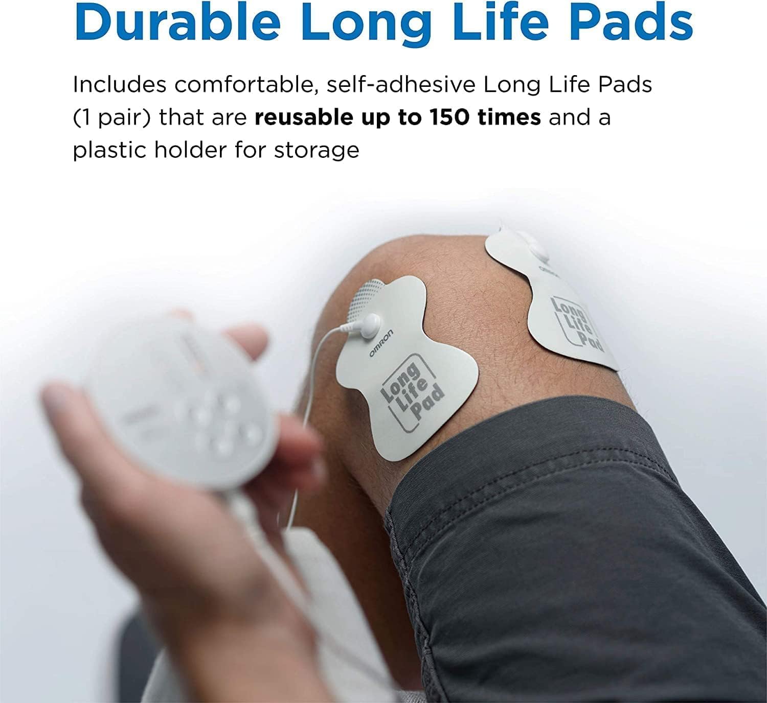 Omron Pocket Pain Pro TENS Unit Muscle Stimulator for Portable Electric Pain Relief

