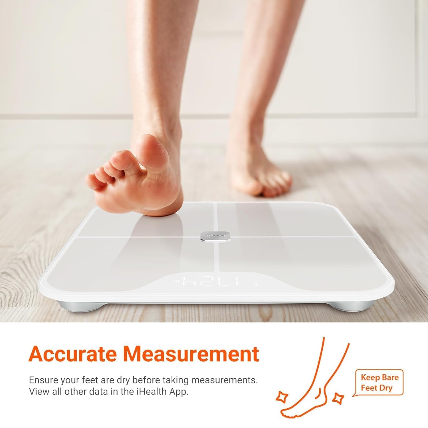 iHealth Nexus Smart Scale Bluetooth Body Composition Digital Bathroom Scale

