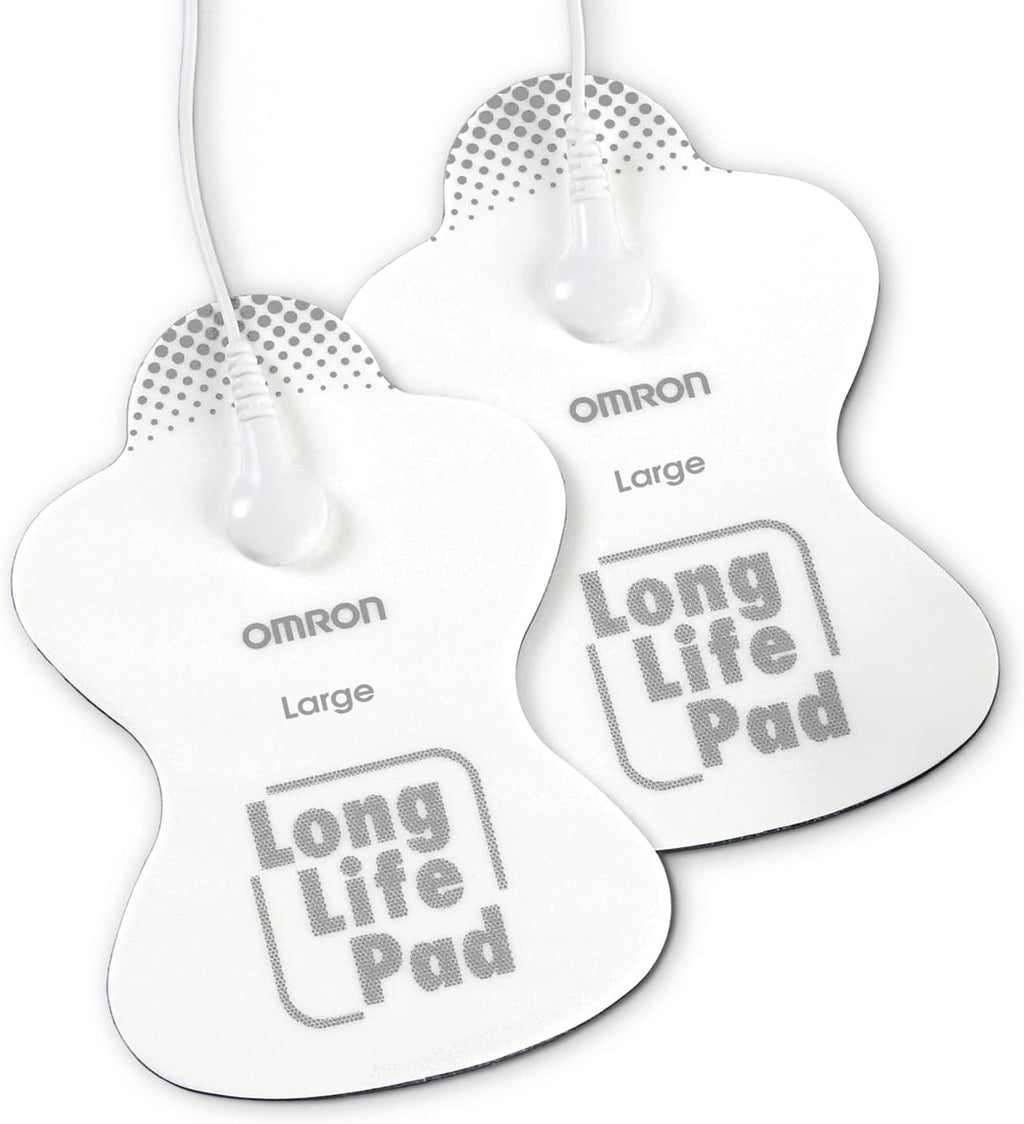 OMRON Long Life Replacement TENS Unit Pads, Self-Adhesive Reusable Pads

