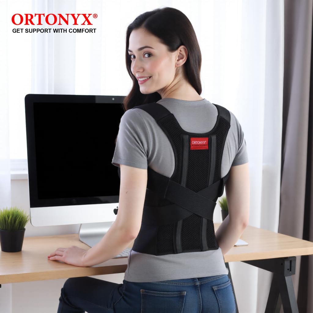ORTONYX Comfort Back Brace Posture Corrector with Thoracic Support


