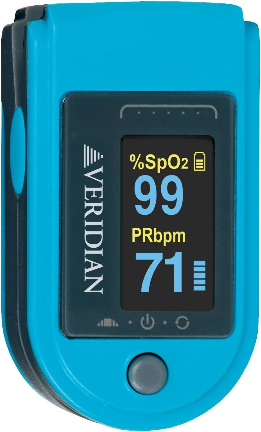 SmartHeart Fingertip Pulse Oximeter for Blood Oxygen Saturation Monitoring

