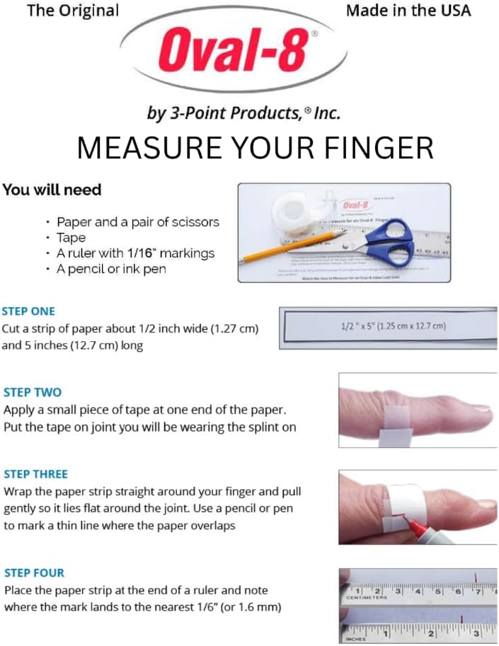 Oval-8 Finger Splint Multi-Size Assortment

