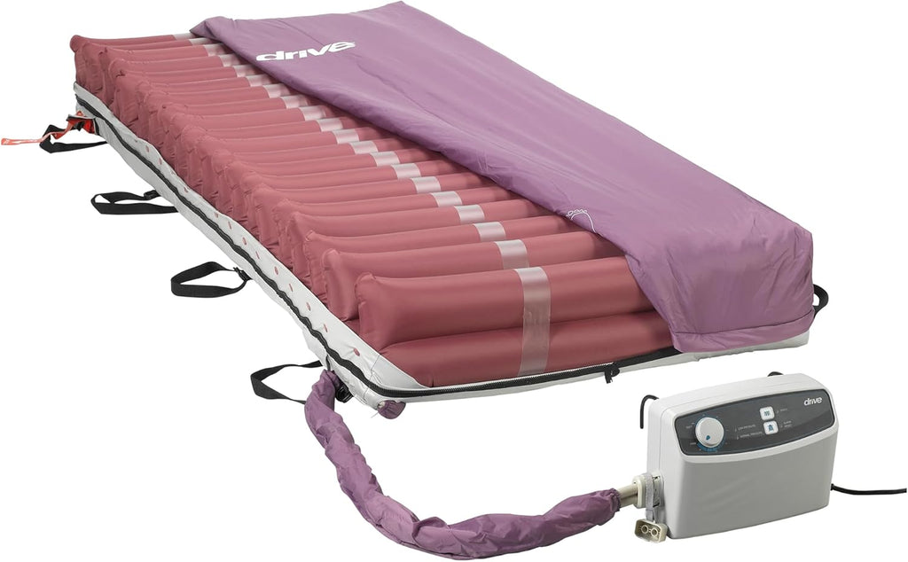 Drive Medical Med-Aire Low Air Loss Mattress Replacement System, Alternating Pressure

