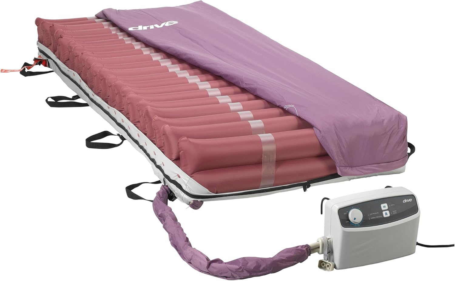 Drive Medical Med-Aire Low Air Loss Mattress Replacement System, Alternating Pressure

