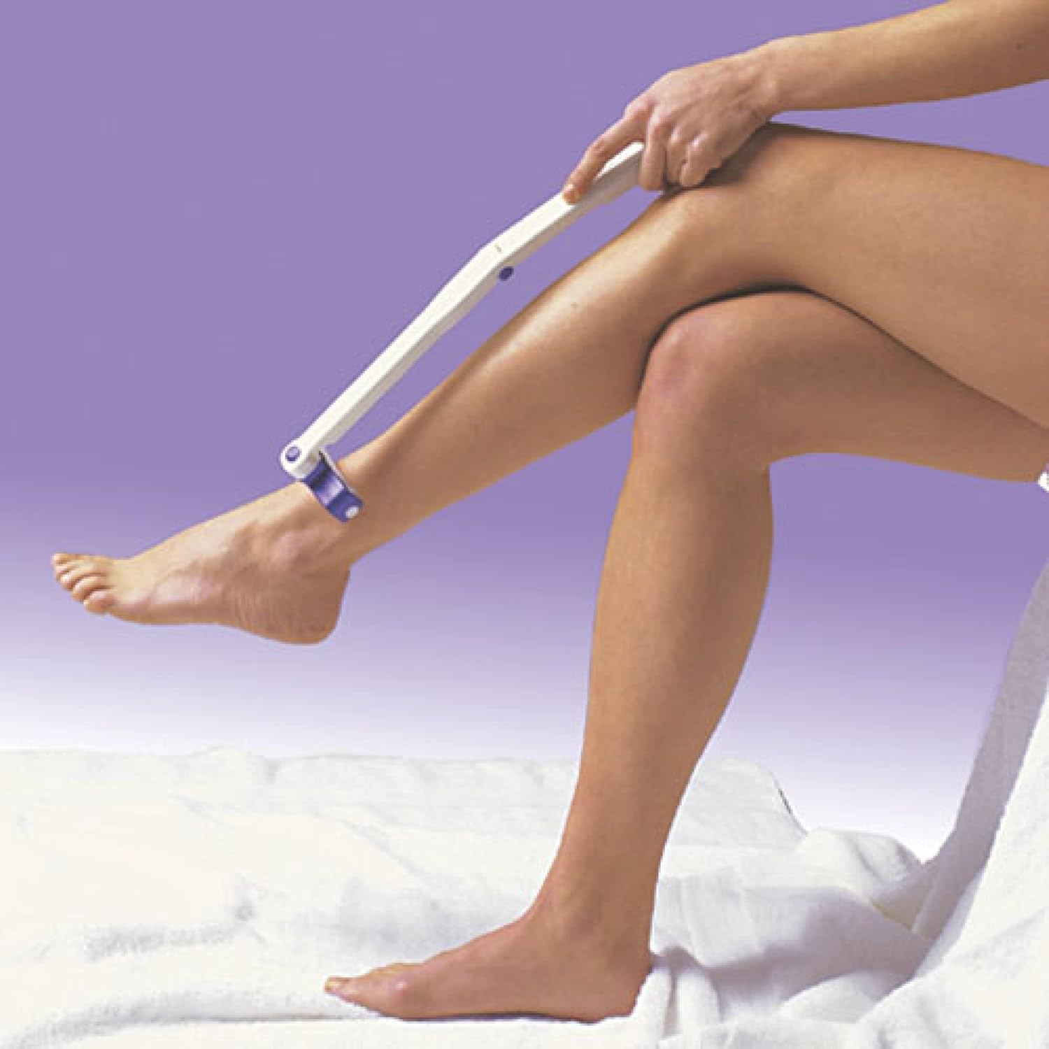 SP Ableware Roll Easy Lotion Applicator with Pivoting Handle and Massage Rollers

