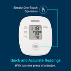 OMRON Iron Upper Arm Blood Pressure Monitor with Irregular Heartbeat Detector

