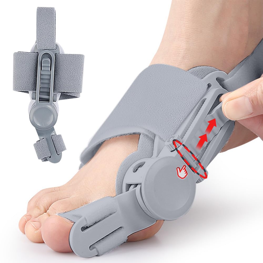 Adjustable Nighttime Bunion Corrector for Hallux Valgus Big Toe Straightener Brace


