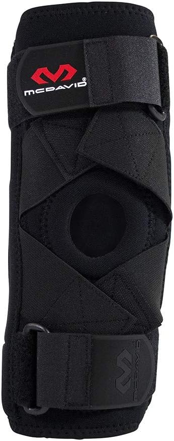 McDavid Neoprene Knee Brace Support with Side Stays, Compression Sleeve & Straps

