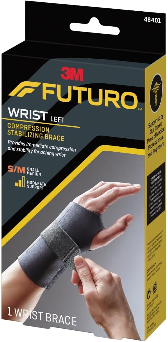 FUTURO Compression Wrist Brace, Left Hand


