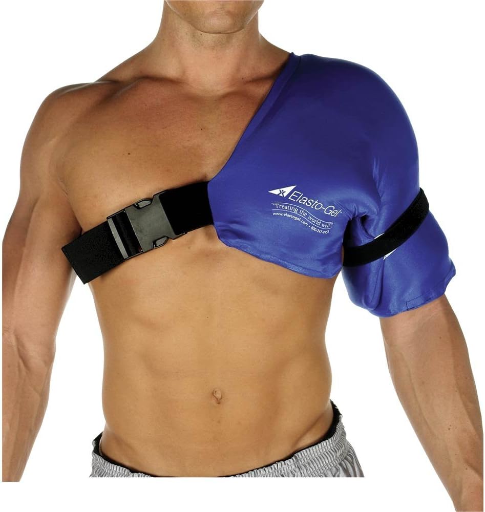 Elasto-Gel SW9005 Shoulder Sleeve for Hot Cold Therapy Rehabilitation Support

