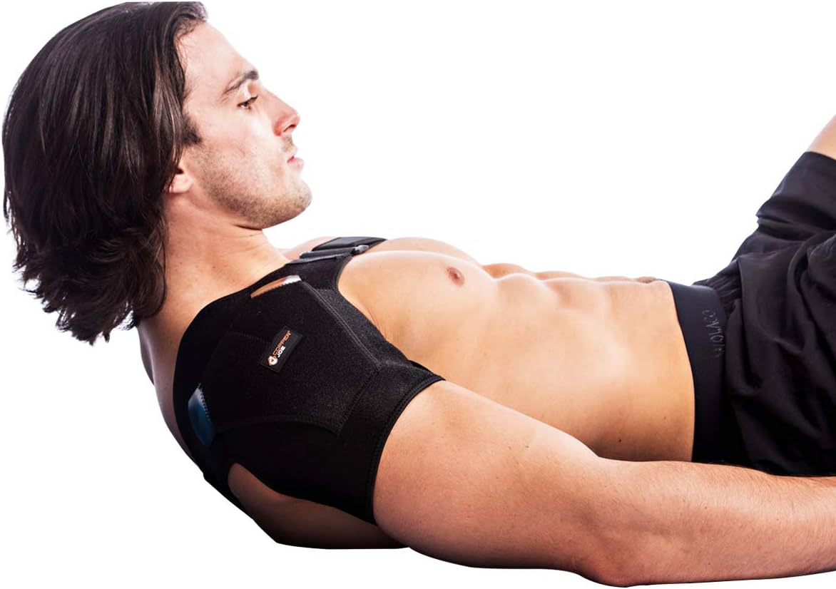 Copper Joe Copper-Infused Compression Shoulder Brace for Rotator Cuff Support

