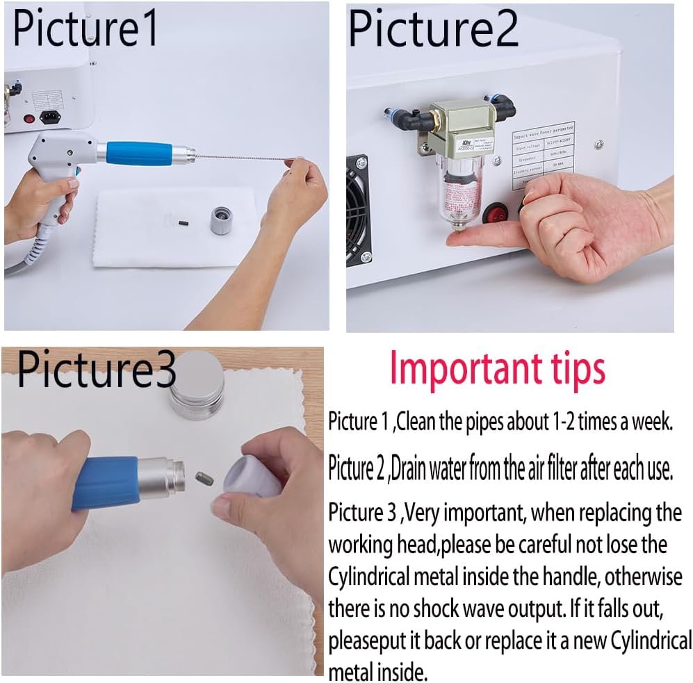 Shockwave Therapy Machine ESWT Device for Joint and Muscle Pain, Non-Invasive

