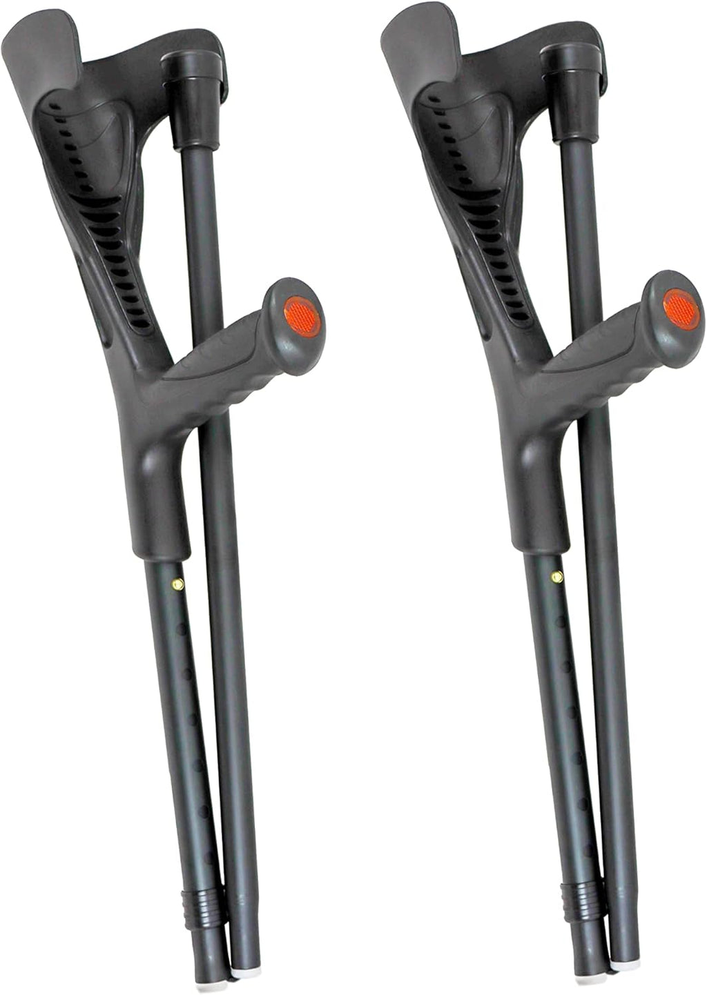 PEPE Mobility Folding Forearm Crutches for Adults, Adjustable Height, Aluminum

