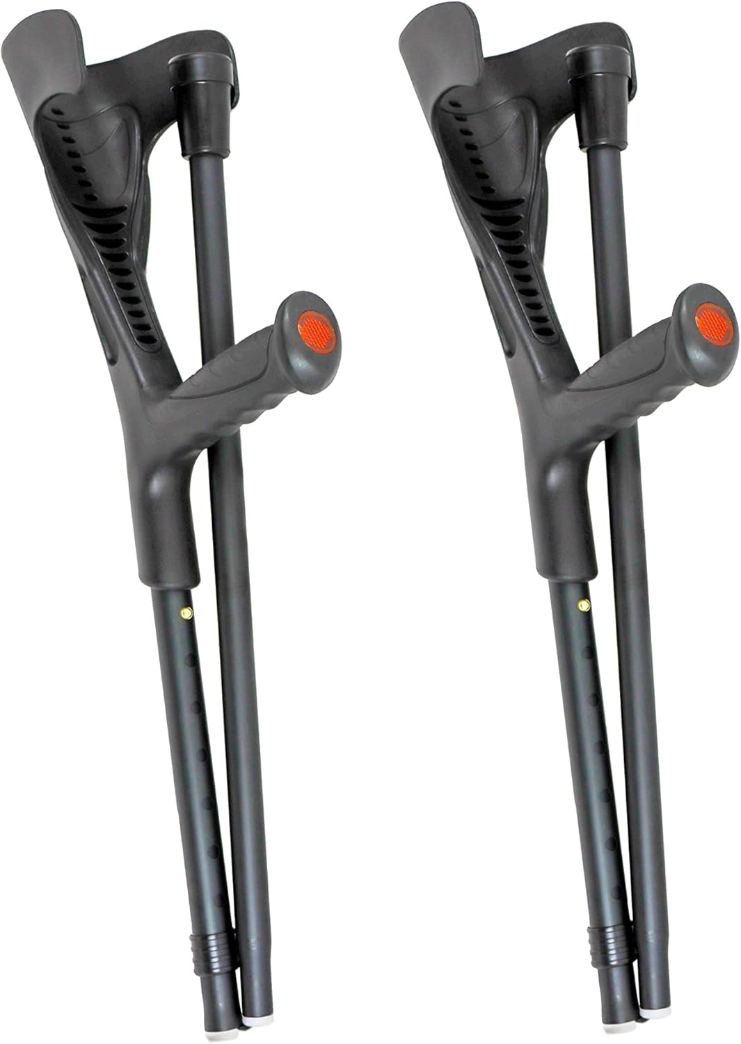 PEPE Mobility Folding Forearm Crutches for Adults, Adjustable Height, Aluminum

