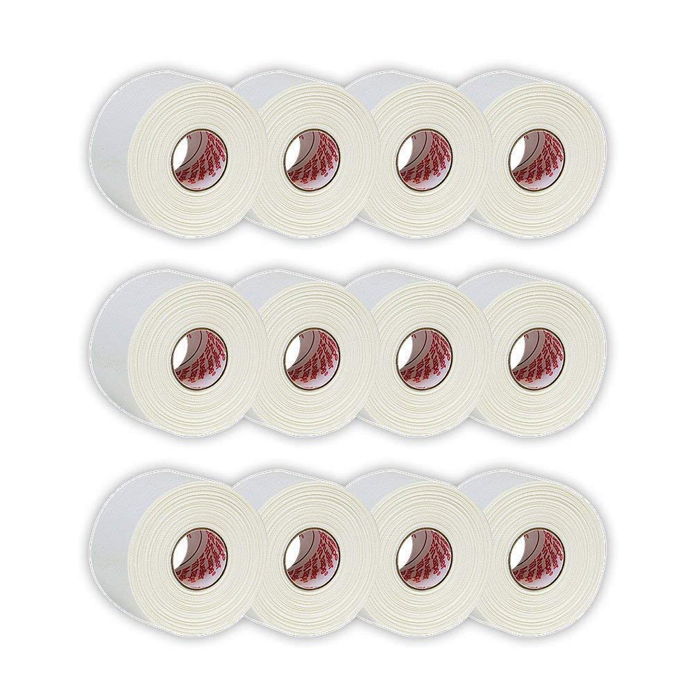 Mueller Athletic Tape Zinc Oxide, White Athletic Trainer Tape Roll

