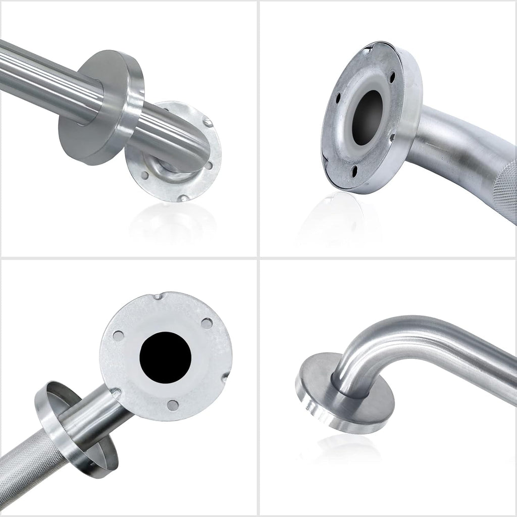 Lifeassist ADA Shower Grab Bars for Bathroom, 1.25 in Diameter, 500 lb Support

