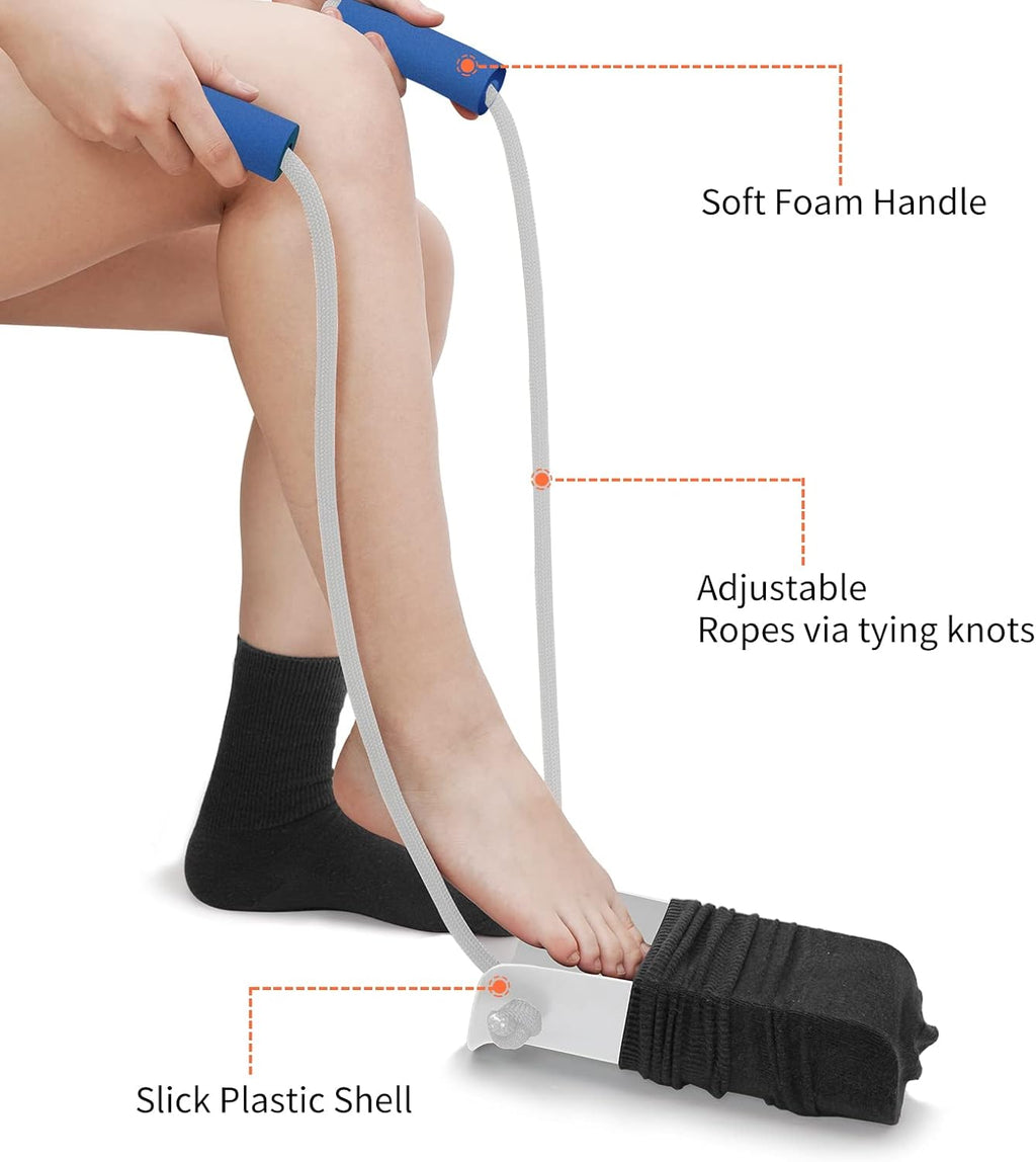 Kekoy Hip Recovery Kit with 32in Reacher Grabber, Sock Aid, Dressing Tools

