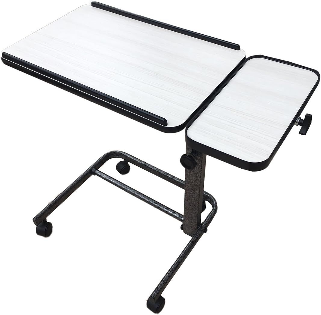Platinum Health Acrobat Professional Tilting Overbed and Laptop Table with Casters

