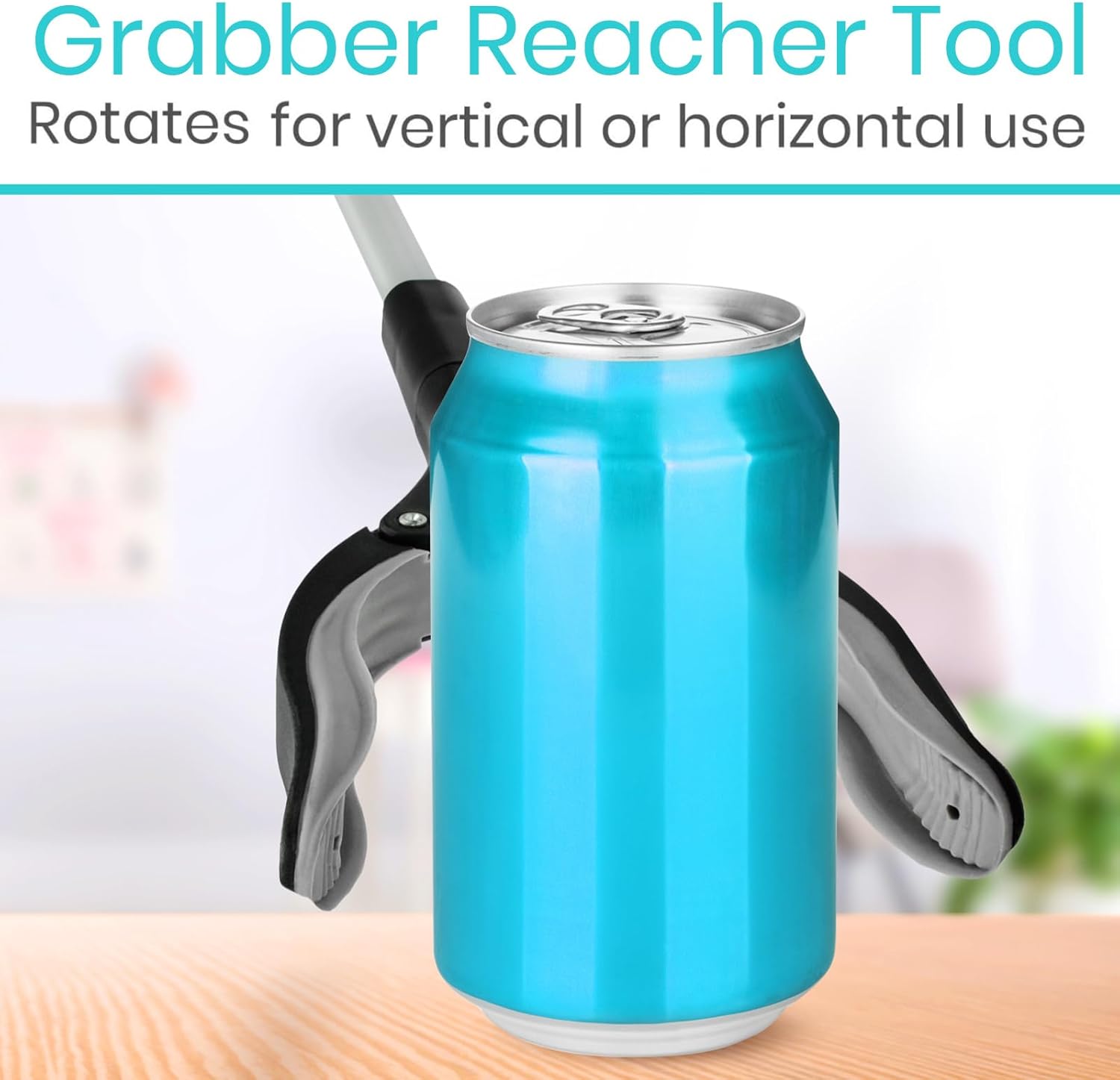 Vive Reacher Grabber Tool 32 in Extra Long Pickup Aid Rotating Grip Arm

